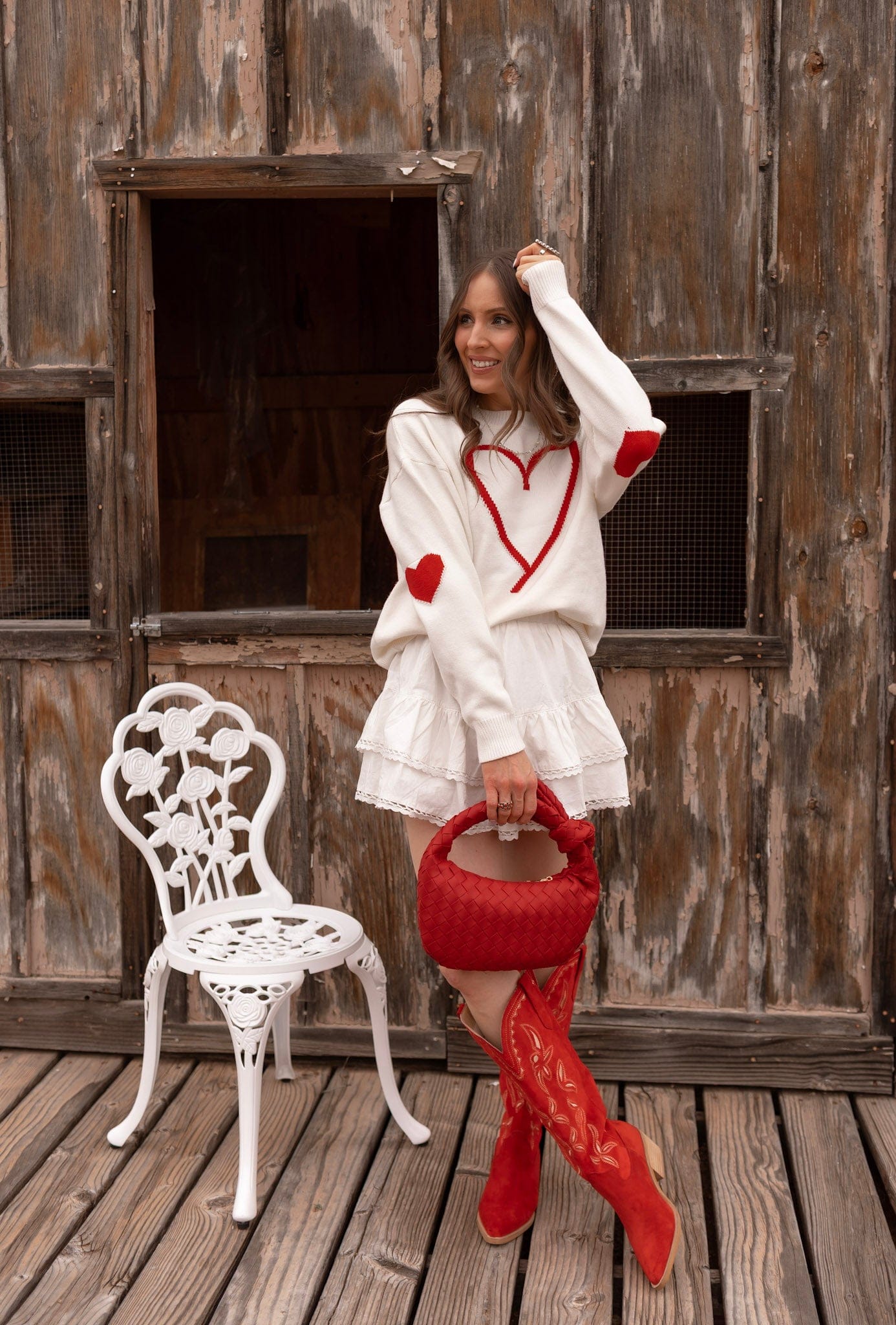 With an Open Heart Valentine Sweater