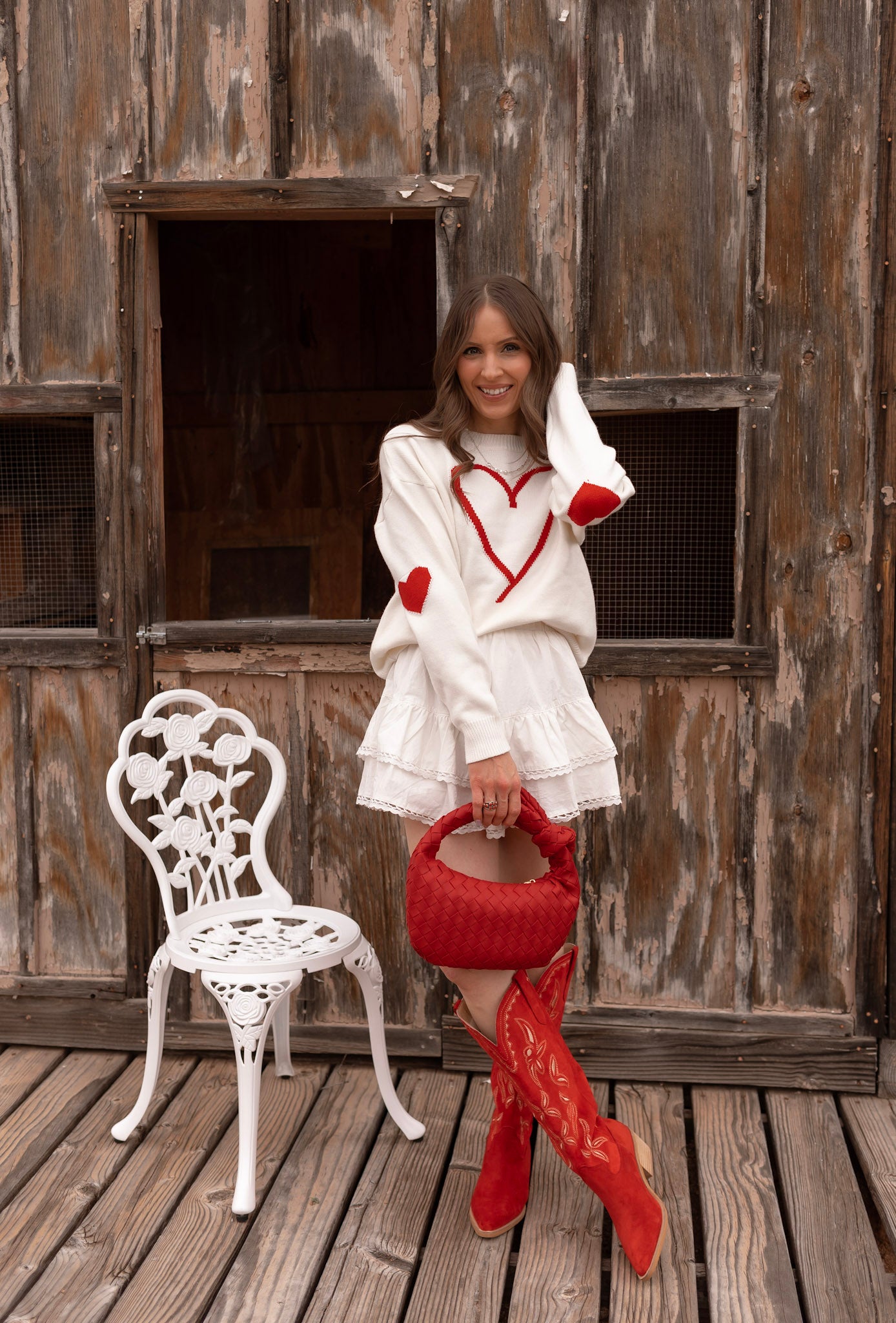 With an Open Heart Valentine Sweater