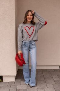 With an Open Heart Valentine Sweater
