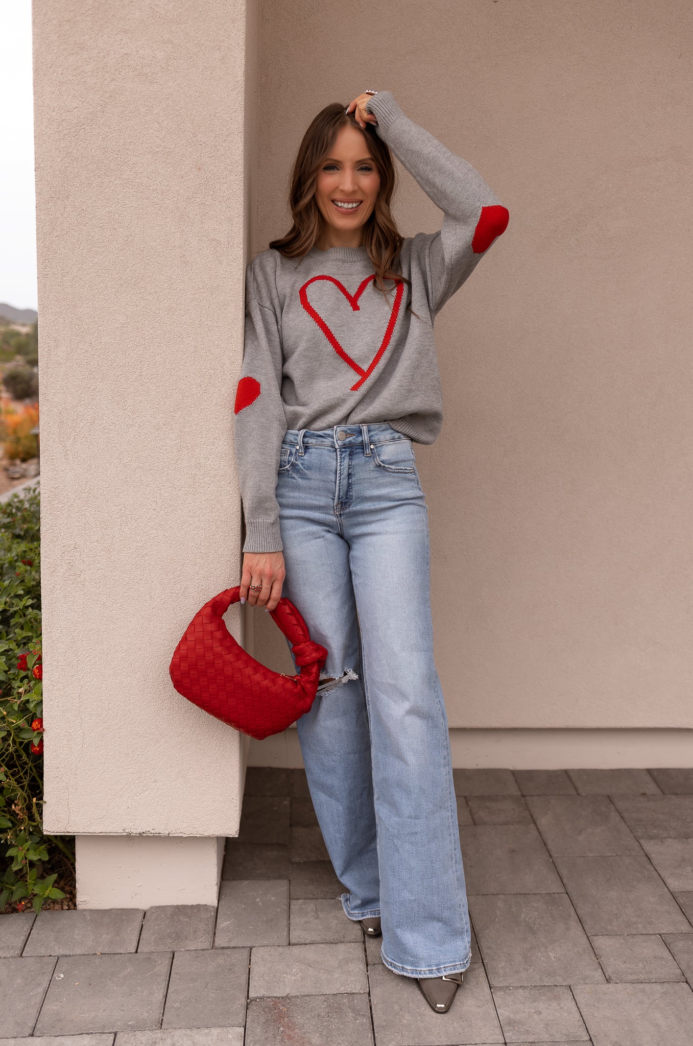 With an Open Heart Valentine Sweater