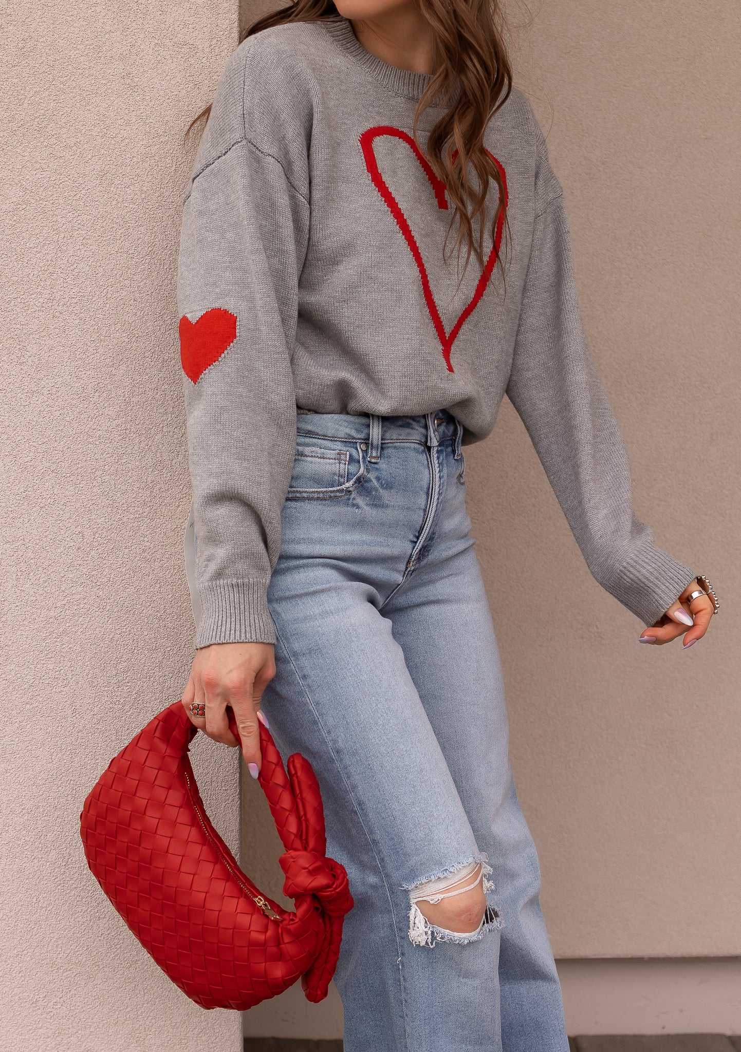 With an Open Heart Valentine Sweater